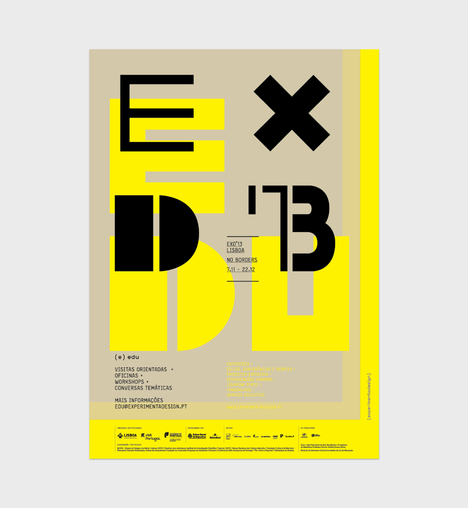 EXD'13 ⟐ Education service poster