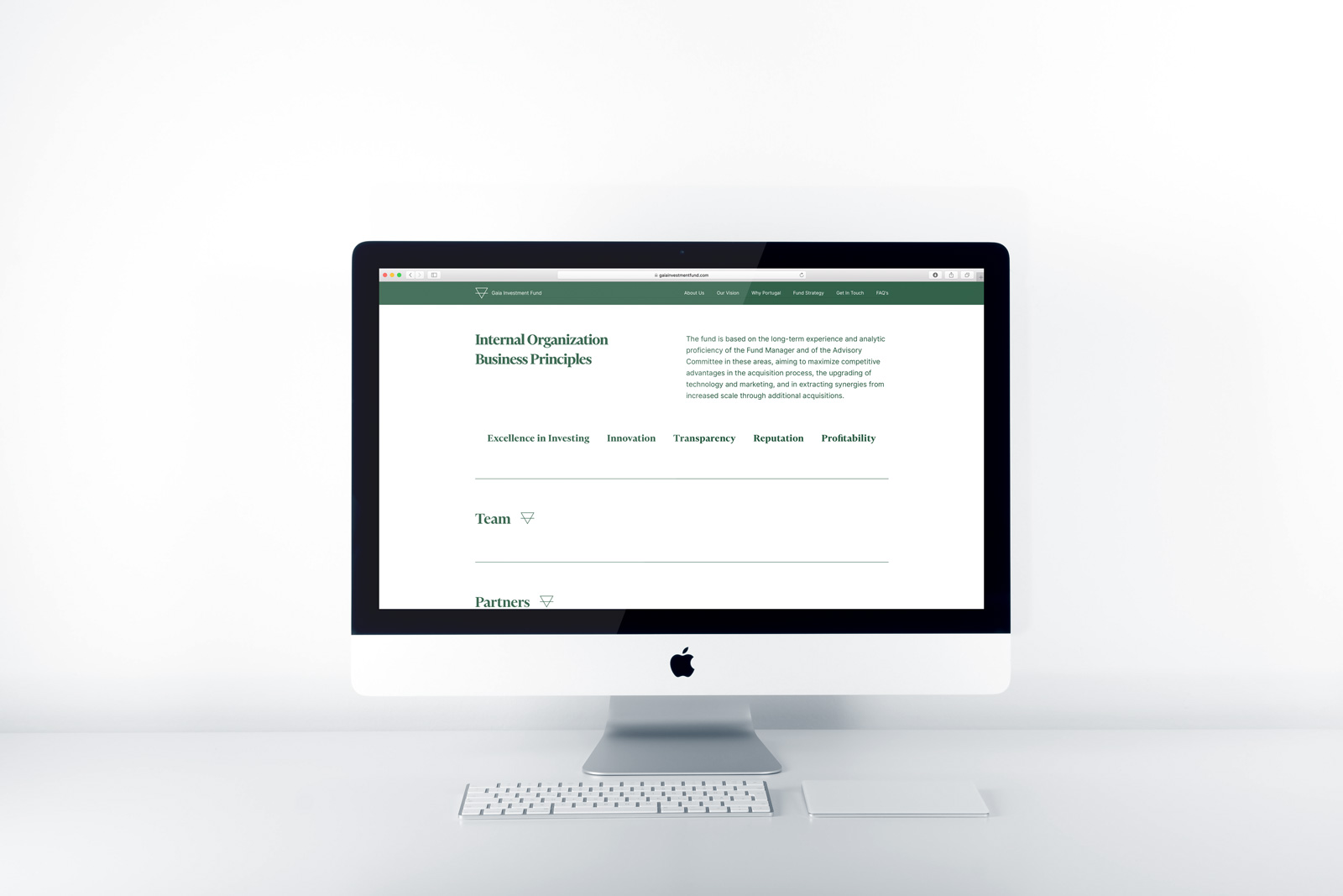 Gaia Investment Fund ⟐ Website