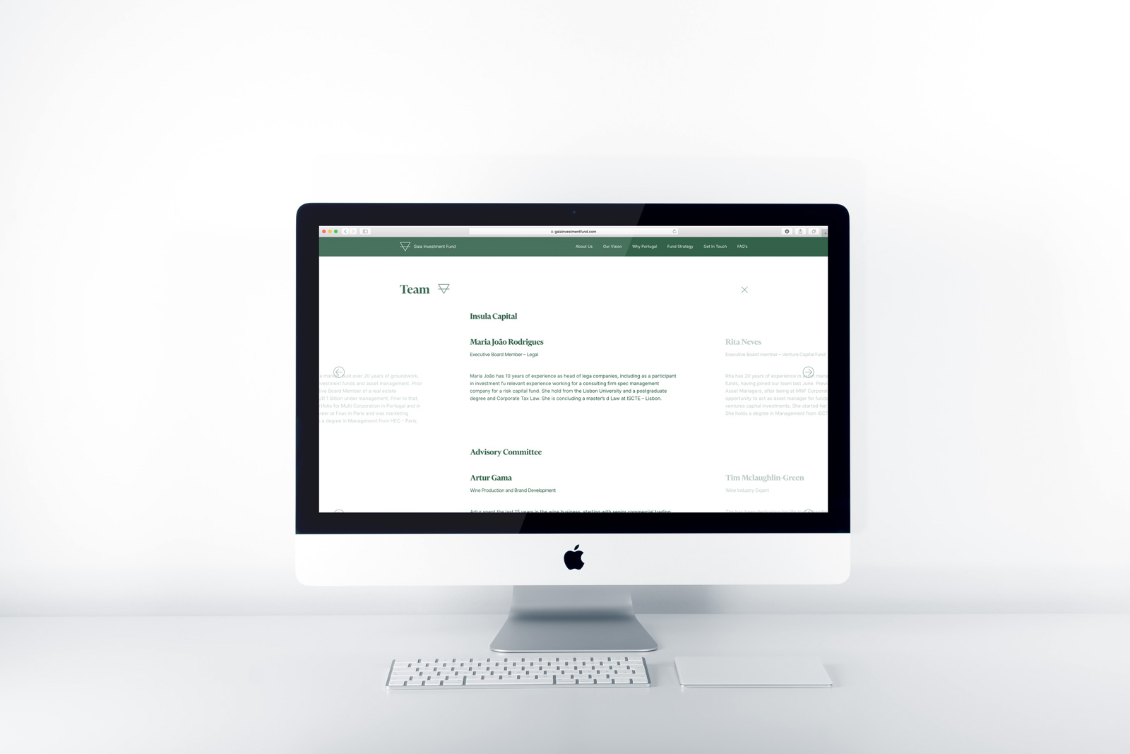 Gaia Investment Fund ⟐ Website