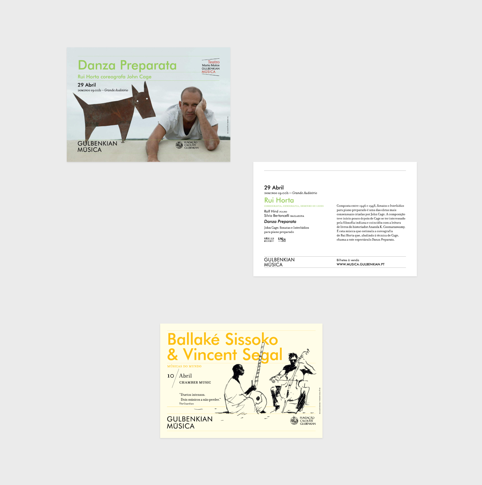 Gulbenkian Música ⟐ Postcards