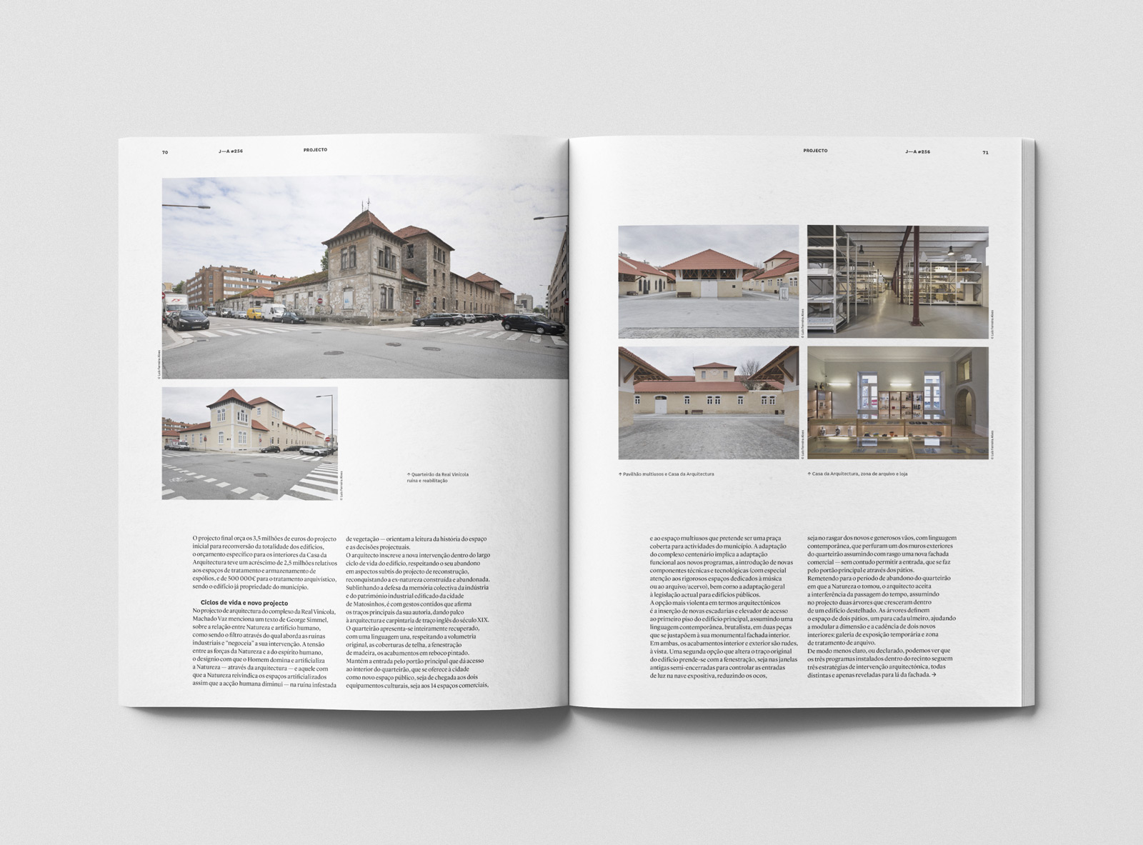 Jornal Arquitectos ⟐ 256